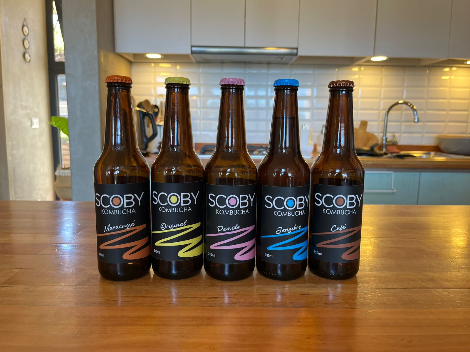 Botellas Scoby Kombucha